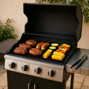 BARBECUE A GAS